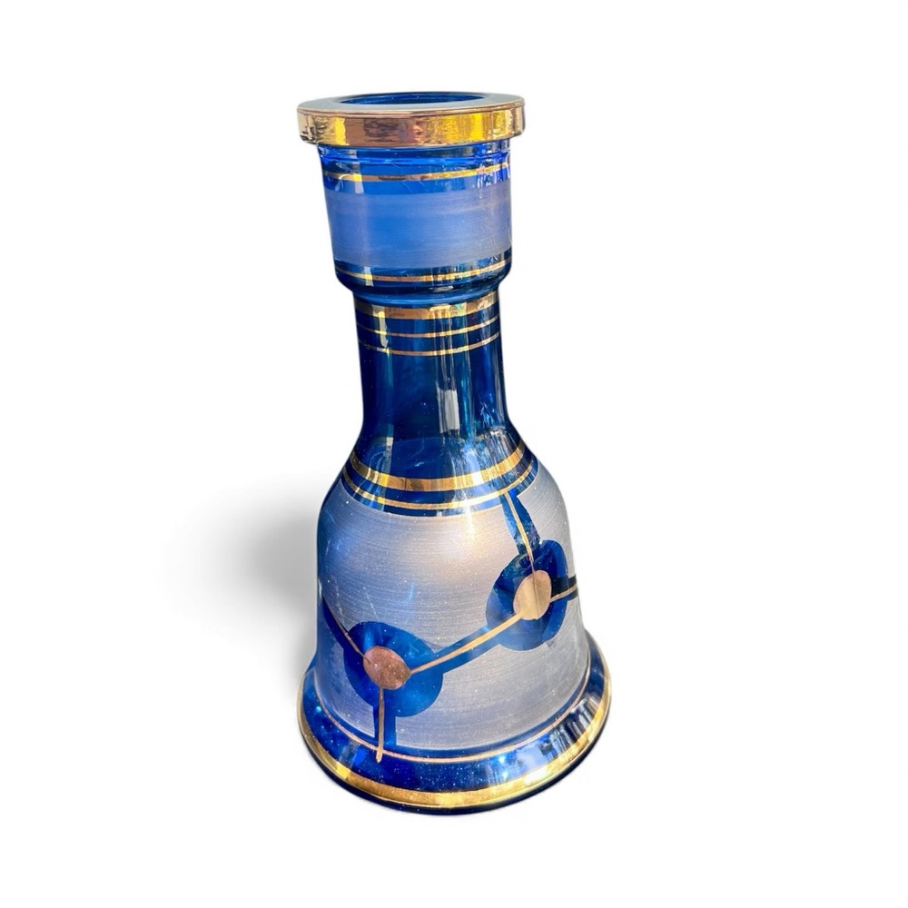 Vintage Cobalt Blue
Bohemian Glass
Hookah Base and/or
Vase